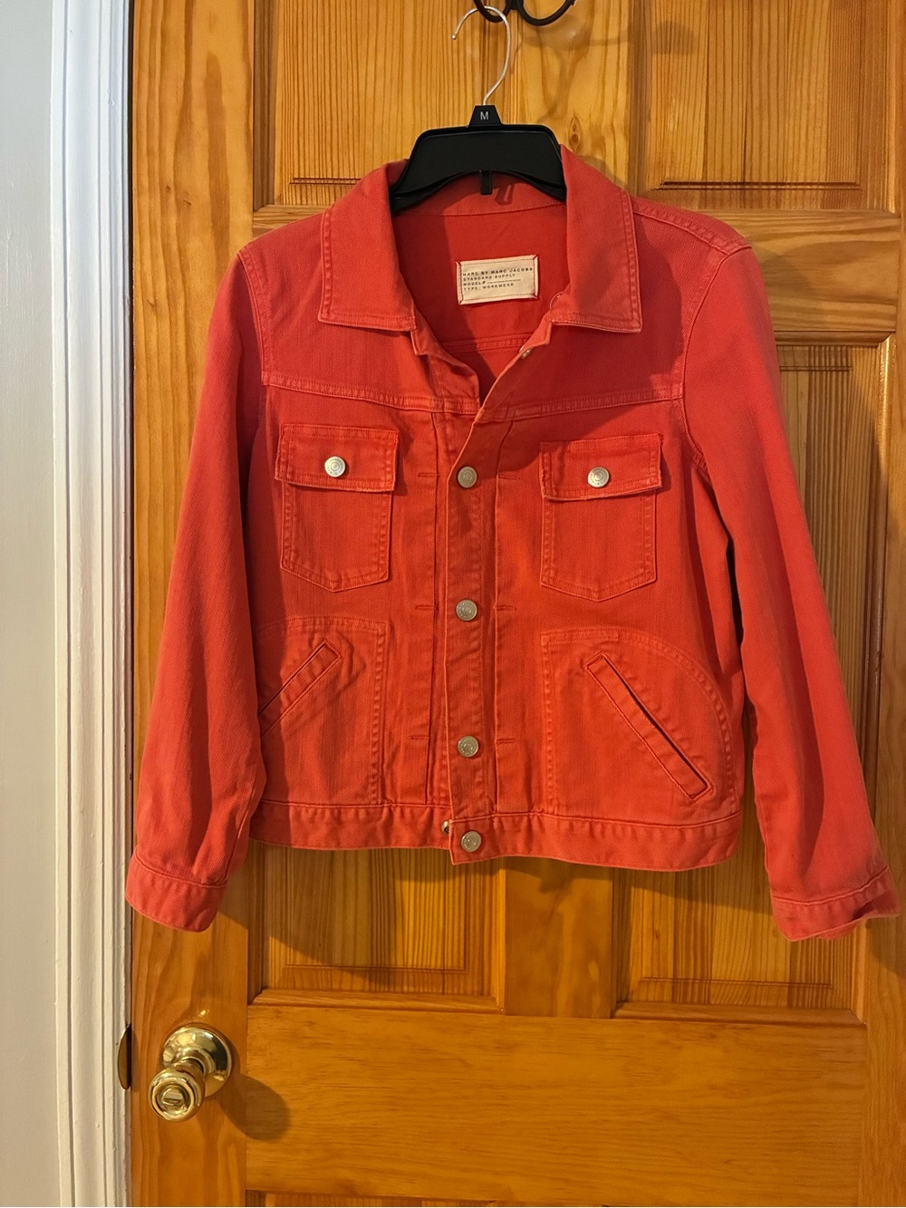 Marc By Marc Jacobs orange Denim Jacket